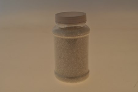 Cristalli in vetro bianco